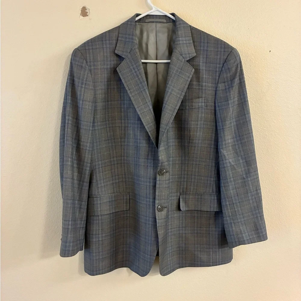 Purveyors of Fine Menswear Custom Men’s Blazer Loro Piana Superfine Wool Plaid